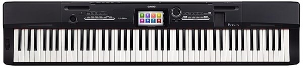 Casio PX-360 Privia Digital Piano, Black, Main