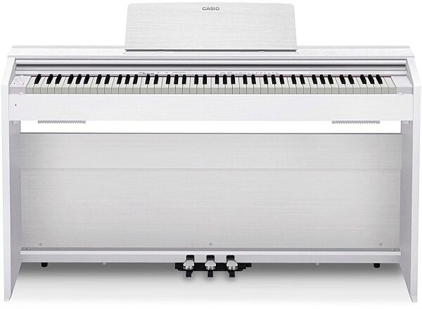 Casio PX-870 Privia Digital Piano, White, USED, Blemished, Main