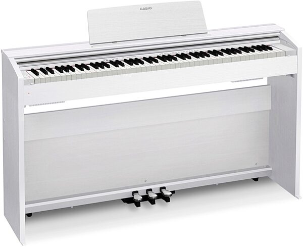 Casio PX-870 Privia Digital Piano, White, Alt