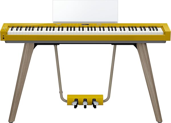 Casio PX-S7000 Digital Piano, Harmonious Mustard, PX-S7000HM, Action Position Back