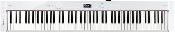 Casio PX-S7000 Privia Digital Piano, White, PX-S7000WE, Action Position Back