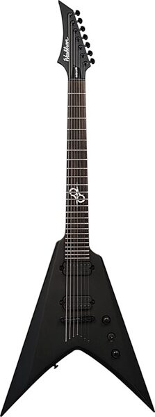 Washburn PX-SOLARV170C Parallaxe Solar V 170 Electric Guitar, Carbon Black