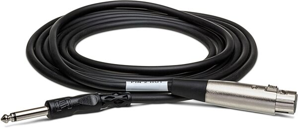 Hosa XLR Female to Male TS 1/4" Unbalanced Interconnect Cable, 2 foot, Main
