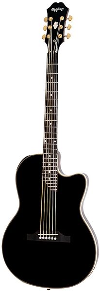 Epiphone SST Studio Solidbody Acoustic-Electric Guitar, Ebony