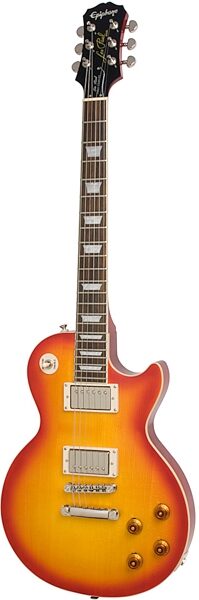 Epiphone 1960 Tribute Les Paul Standard Electric Guitar (with Case), Faded Cherryburst