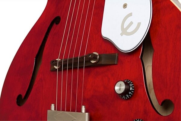 Epiphone Inspired by 1966 Century Hollowbody Electric Guitar, Cherry View 2