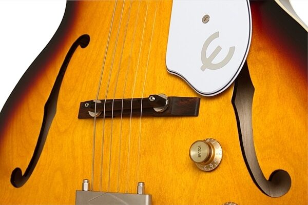 Epiphone Inspired by 1966 Century Hollowbody Electric Guitar, Vintage Sunburst View 4