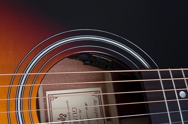 Epiphone AJ-45ME Masterbilt Acoustic-Electric Guitar, Rosette
