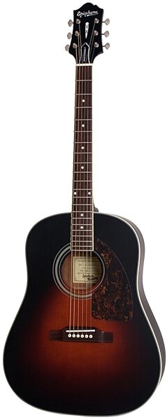 Epiphone Masterbilt AJ-500ME Acoustic-Electric Guitar, Vintage Sunburst