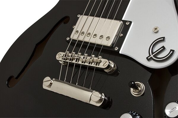 Epiphone Limited Edition ES-339 PRO Electric Guitar, Black Royale Bridge