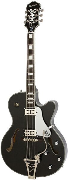 Epiphone Limited Edition Emperor Swingster Electric Guitar, Black Royale