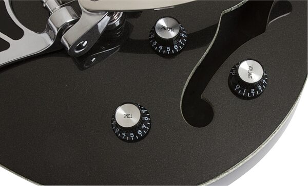 Epiphone Limited Edition Wildkat Electric Guitar, Black Royale Controls