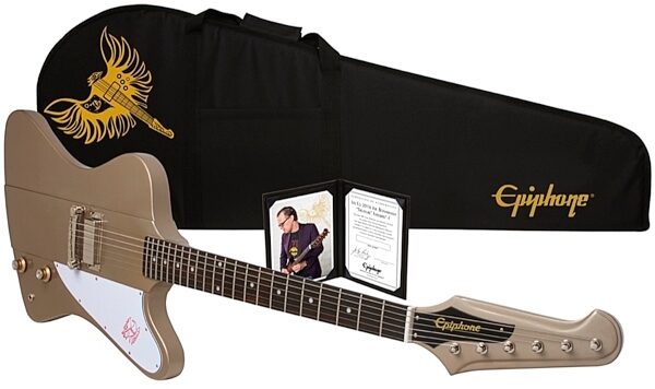 Epiphone Limited Edition Joe Bonamassa Treasure Firebird I Electric Guitar, Polymist Package