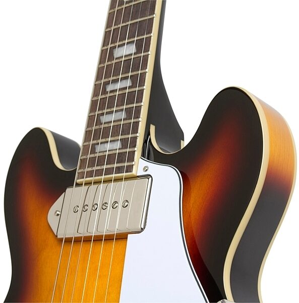 Epiphone Casino Coupe Electric Guitar, Vintage Sunburst - Neck
