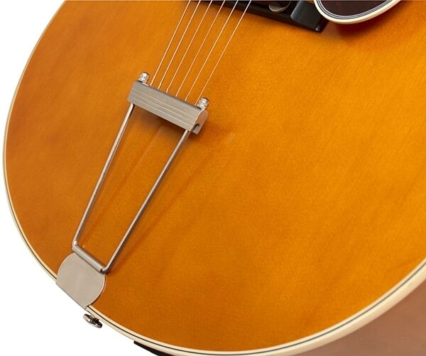 Epiphone Masterbilt Century De Luxe Classic Archtop Acoustic-Electric Guitar, Vintage Natural View 1