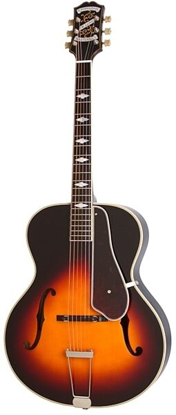 Epiphone Masterbilt Century De Luxe Classic Acoustic-Electric Guitar, Vintage Sunburst