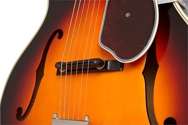 Epiphone Masterbilt Century De Luxe Classic Acoustic-Electric Guitar, Vintage Sunburst View 2