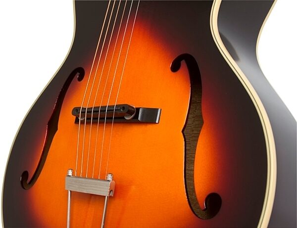 Epiphone Masterbilt Century Zenith Classic Acoustic-Electric Guitar, Vintage Sunburst View 5