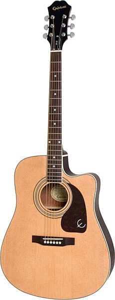 Epiphone DR-200CE Cutaway Acoustic-Electric Guitar, Natural