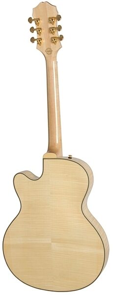 Epiphone Joe Pass Emperor-II PRO Electric Guitar, Natural Back