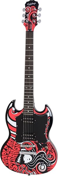 Epiphone G-310 Emily the Strange Electric Guitar (with Gig Bag), Guitar