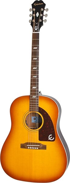 Epiphone Limited Edition Frampton 1964 Texan Premium Outfit Acoustic-Electric Guitar (Signed, with Case), Action Position Back