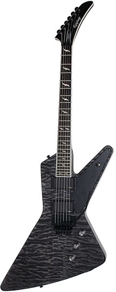 Epiphone Prophecy Futura FX Electric Guitar with Floyd Rose, Midnight Ebony