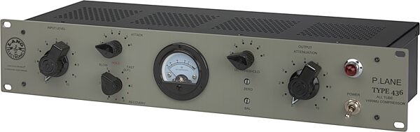 Heritage Audio & Lang Electronics P.LANE TYPE 436 All-Tube Compressor, New, Action Position Back