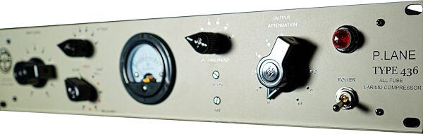 Heritage Audio & Lang Electronics P.LANE TYPE 436 All-Tube Compressor, New, Action Position Back