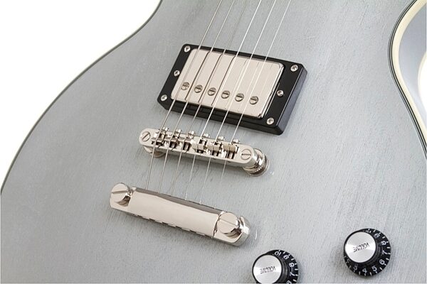 Epiphone Limited Edition Les Paul Custom PRO Electric Guitar, TV Silver Bridge