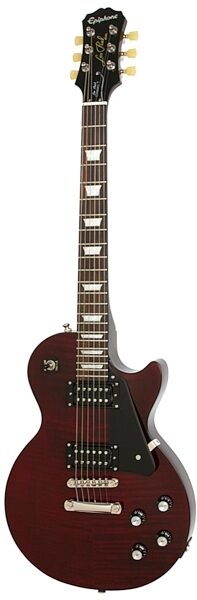 Epiphone Les Paul Classic-T Min-ETune Electric Guitar, Black Cherry