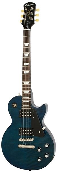 Epiphone Les Paul Classic-T Min-ETune Electric Guitar, Midnight Sapphire