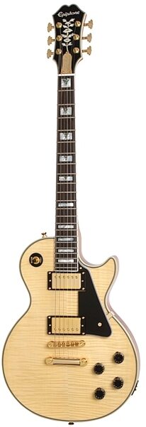 Epiphone Limited Edition Les Paul Custom PRO 100th Anniversary Electric Guitar (with Case), Natural