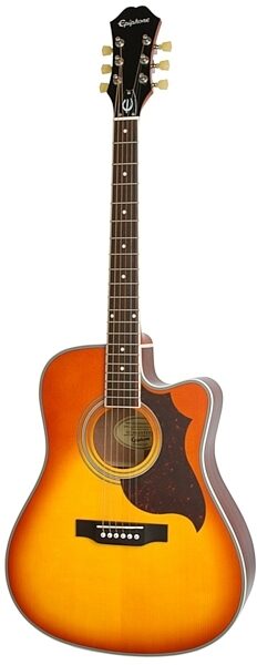 Epiphone FT-350SCE Acoustic-Electric Guitar, Violinburst