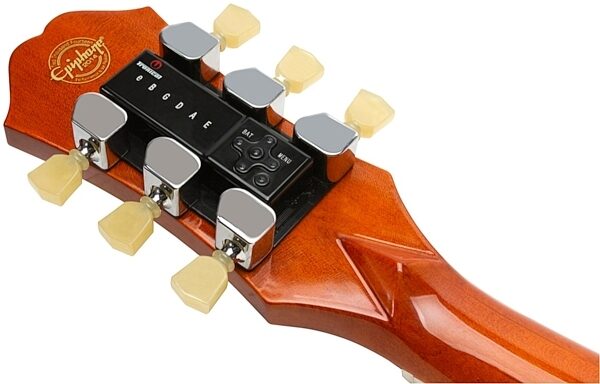 Epiphone FT-350SCE Acoustic-Electric Guitar, Violinburst - Headstock Back
