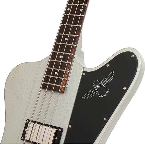 Epiphone Limited Edition Thunderbird IV Electric Bass, TV Silver Neck