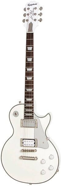 Epiphone Limited Edition Tommy Thayer White Lightning Signature Les Paul Electric Guitar (with Case), Main