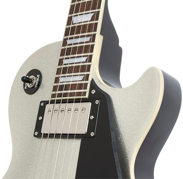 Epiphone Tommy Thayer Spaceman Les Paul Standard Electric Guitar (with Case), Upper Bout