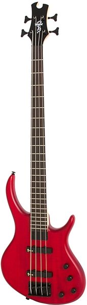 Tobias Toby Deluxe IV Electric Bass, Transparent Red Satin