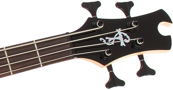 Tobias Toby Deluxe IV Electric Bass, Transparent Red Satin Headstock