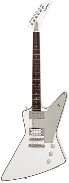 Epiphone Limited Edition Tommy Thayer "White Lightning" Explorer Electric Guitar (with Case), Main