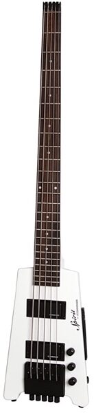 Steinberger Spirit XT-25 Standard Electric Bass, 5-String (with Gig Bag), White, Main