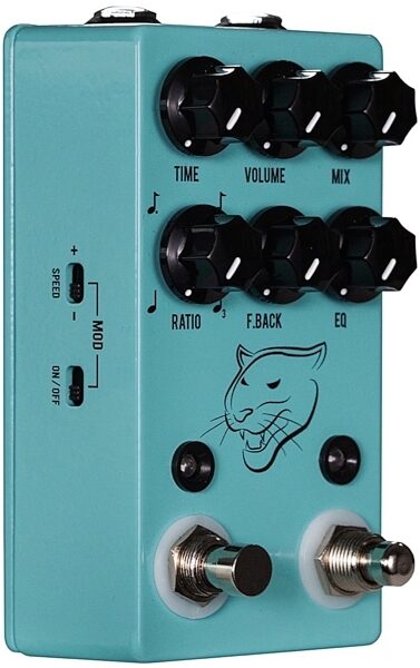 JHS Panther Cub V2 Analog Delay Pedal, Side1