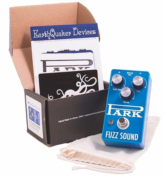 EarthQuaker Devices Park Fuzz Sound Pedal, New, ce