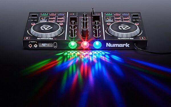 Numark Party Mix DJ Controller with Light Show, View 6