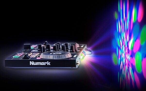 Numark Party Mix DJ Controller with Light Show, View 7