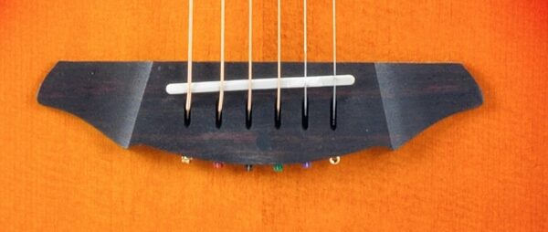 Breedlove Passport Plus C250/SFe Acoustic-Electric Guitar (with Gig Bag), Bridge