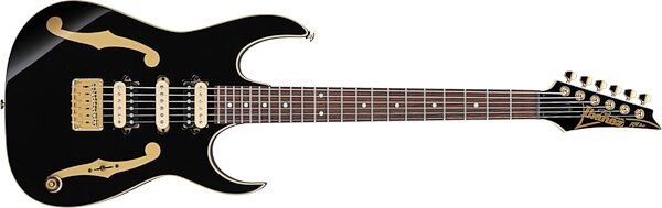 Ibanez PGM50 Paul Gilbert Premium Electric Guitar (with Gig Bag), Black, Action Position Back