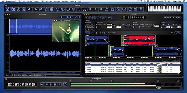 Bias Peak Pro Editing and Mastering Software (Macintosh), Screen Shot