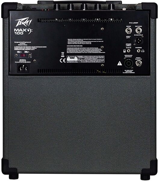 Peavey MAX 100 Bass Amplifier Combo (100 Watts, 1x10"), New, View